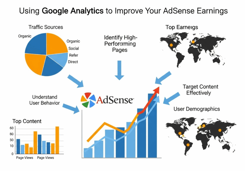 Using Google Analytics to Improve Your AdSense Earnings