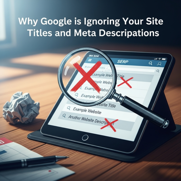 Why Google is Ignoring Your Site Titles and Meta Description