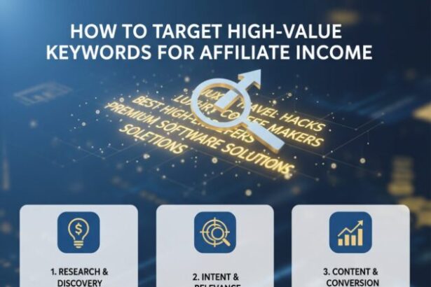 How to Target High Valued Keywords for Affiliate Income