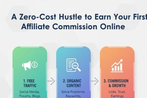 A Zero-Cost Hustle to Earn Your First Affiliate Commission Online