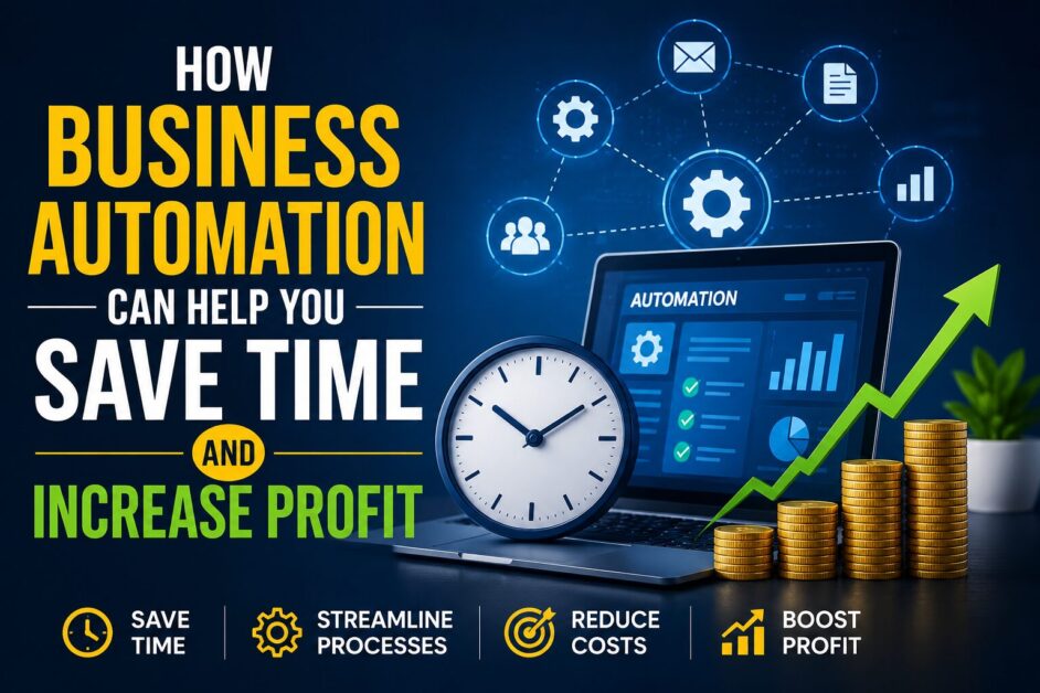 How Business Automation Can Help You Save Time And Increase Profit